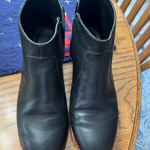 FORTRESS OF INCA Black Ankle Boots size 9..